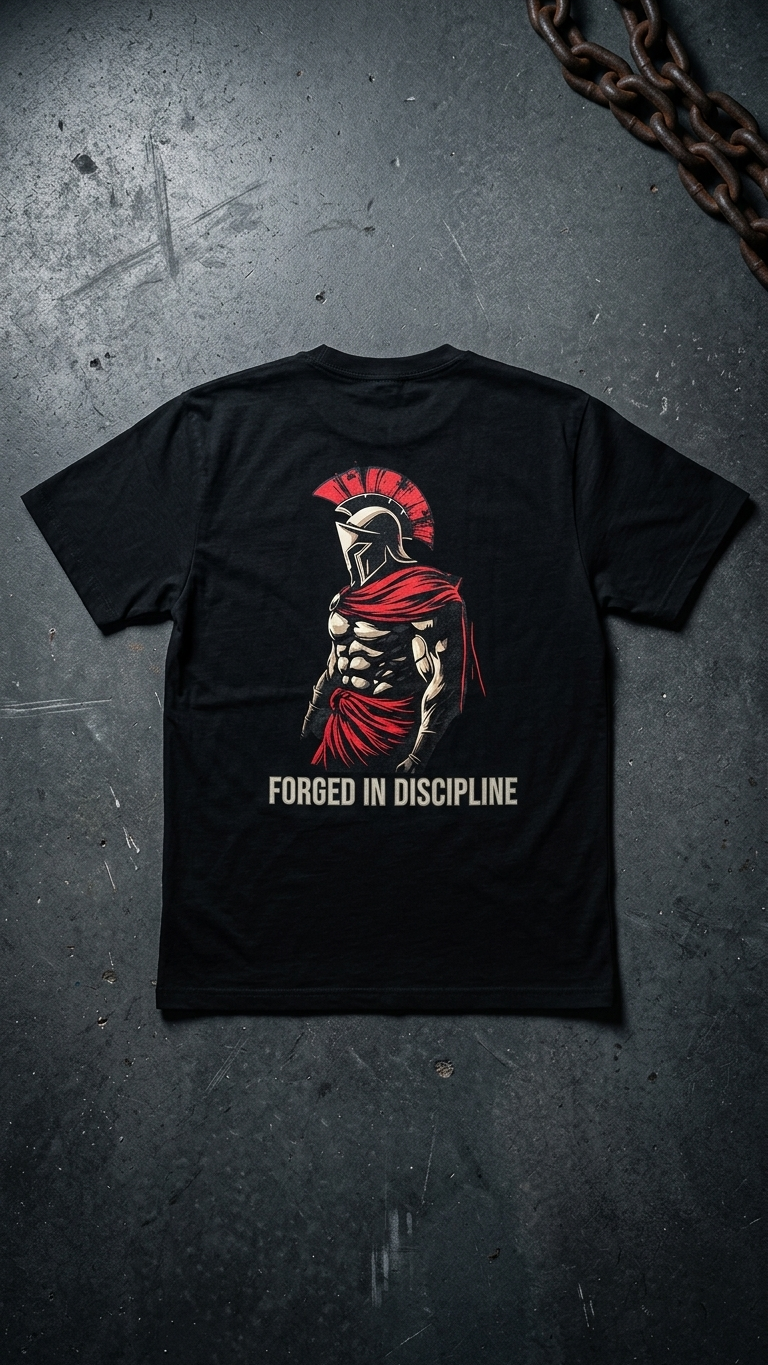 T-Shirt Forged in Discipline