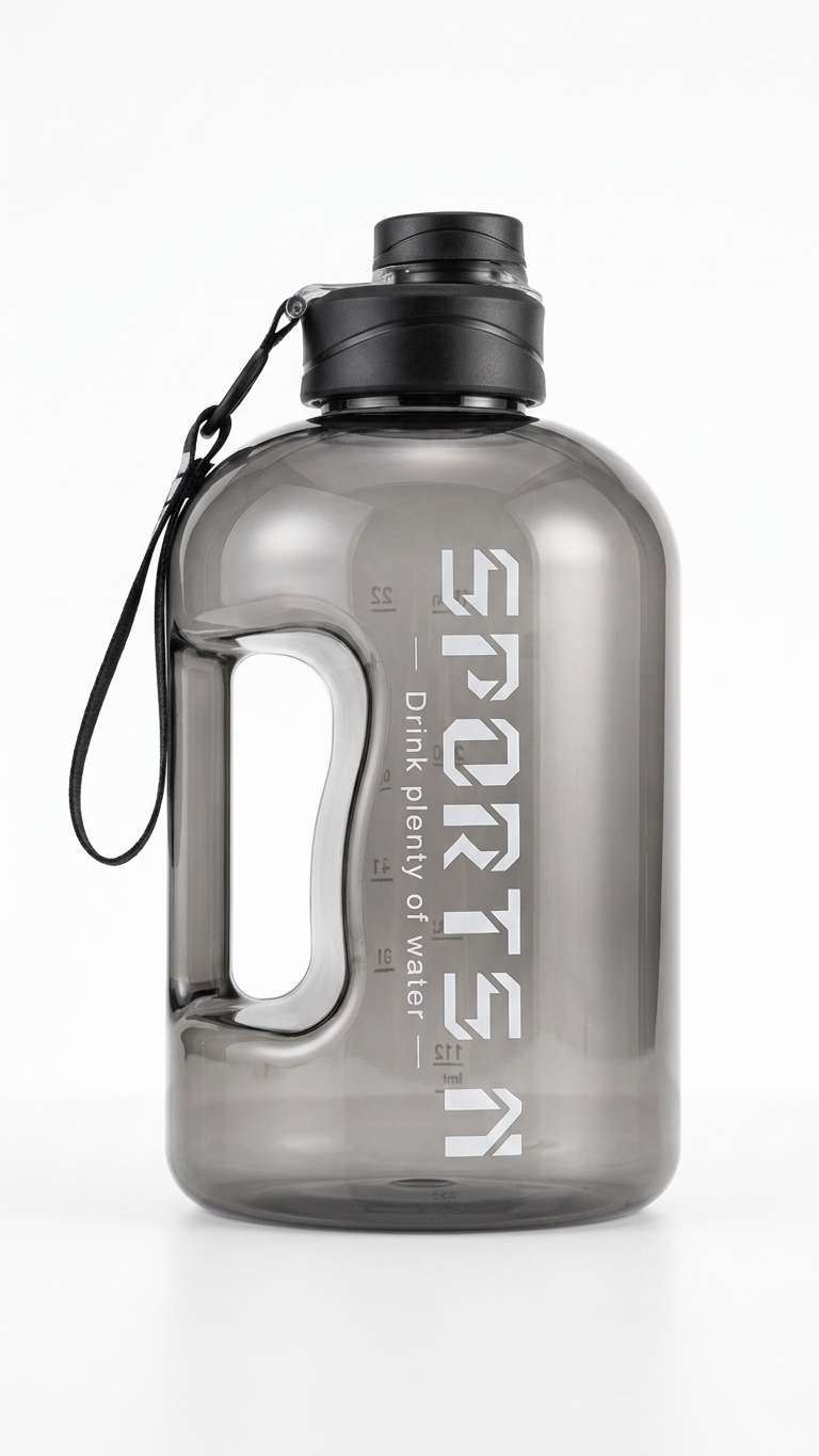 Garrafa de Água Desportiva — 1.7L/2.7L para Ginásio e Ciclismo