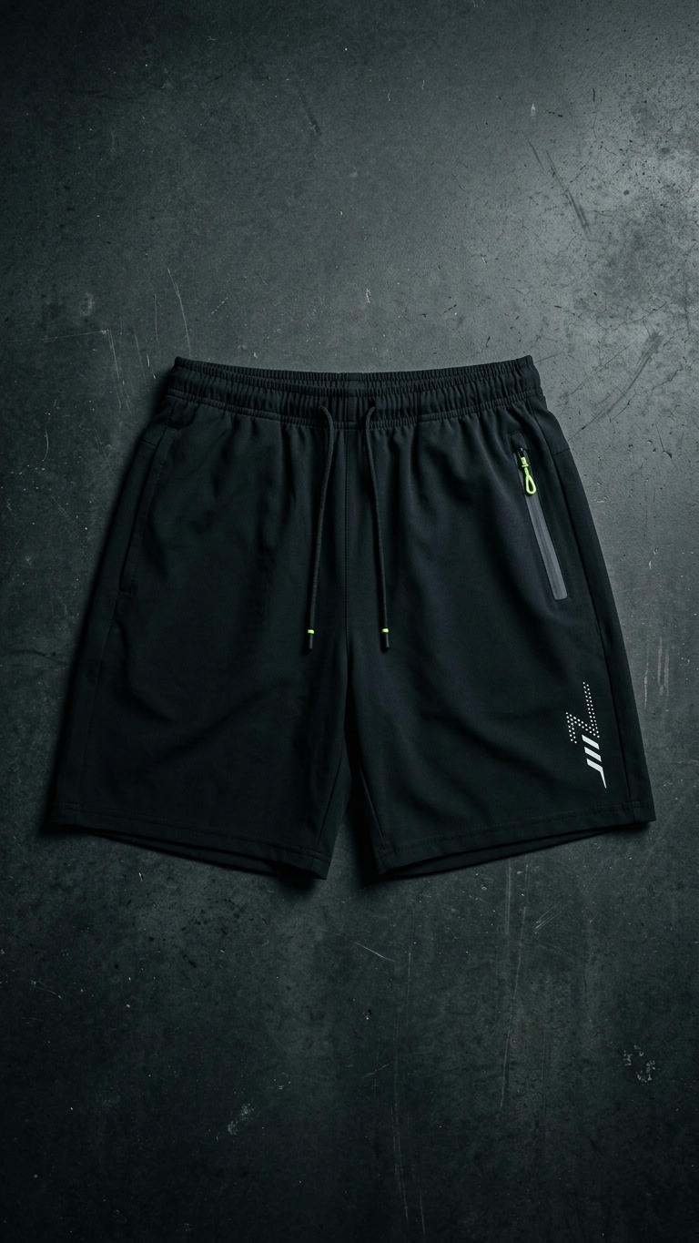 Calções de Treino Quick Dry — Secagem Rápida para Ginásio e Corrida