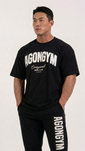 T-Shirt Oversized GYM Plus Size — Roupa de Treino para Homem