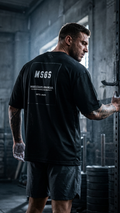 T-Shirt Oversized de Treino — Estilo Desportivo para Homem