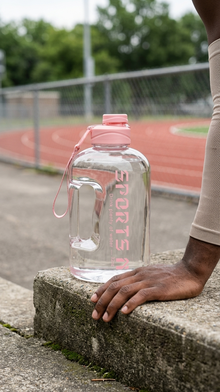 Garrafa de Água Desportiva — 1.7L/2.7L para Ginásio e Ciclismo