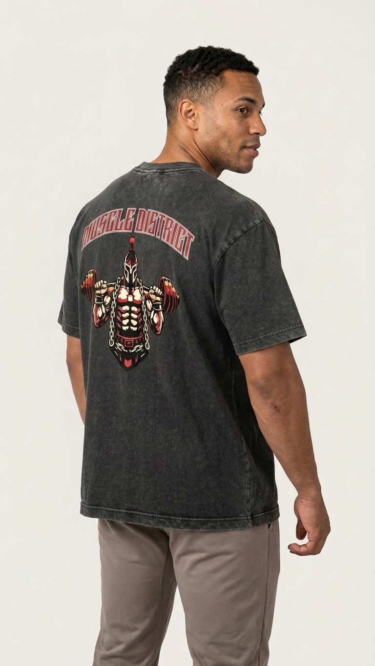 T-Shirt OverSized MuscleDistrict