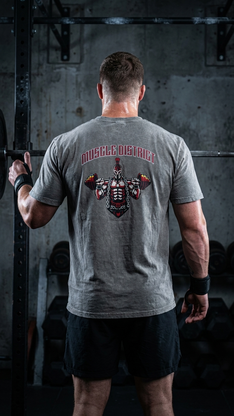 T-Shirt OverSized MuscleDistrict