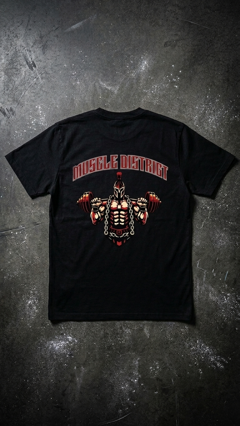 T-Shirt OverSized MuscleDistrict