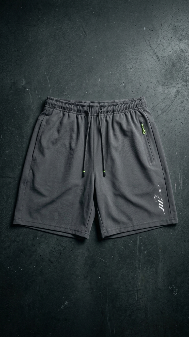 Calções de Treino Quick Dry — Secagem Rápida para Ginásio e Corrida