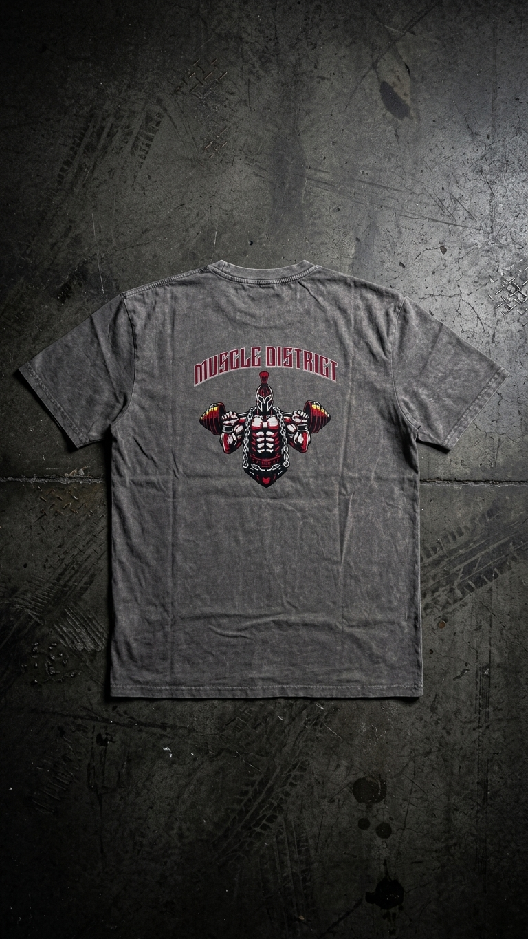 T-Shirt OverSized MuscleDistrict