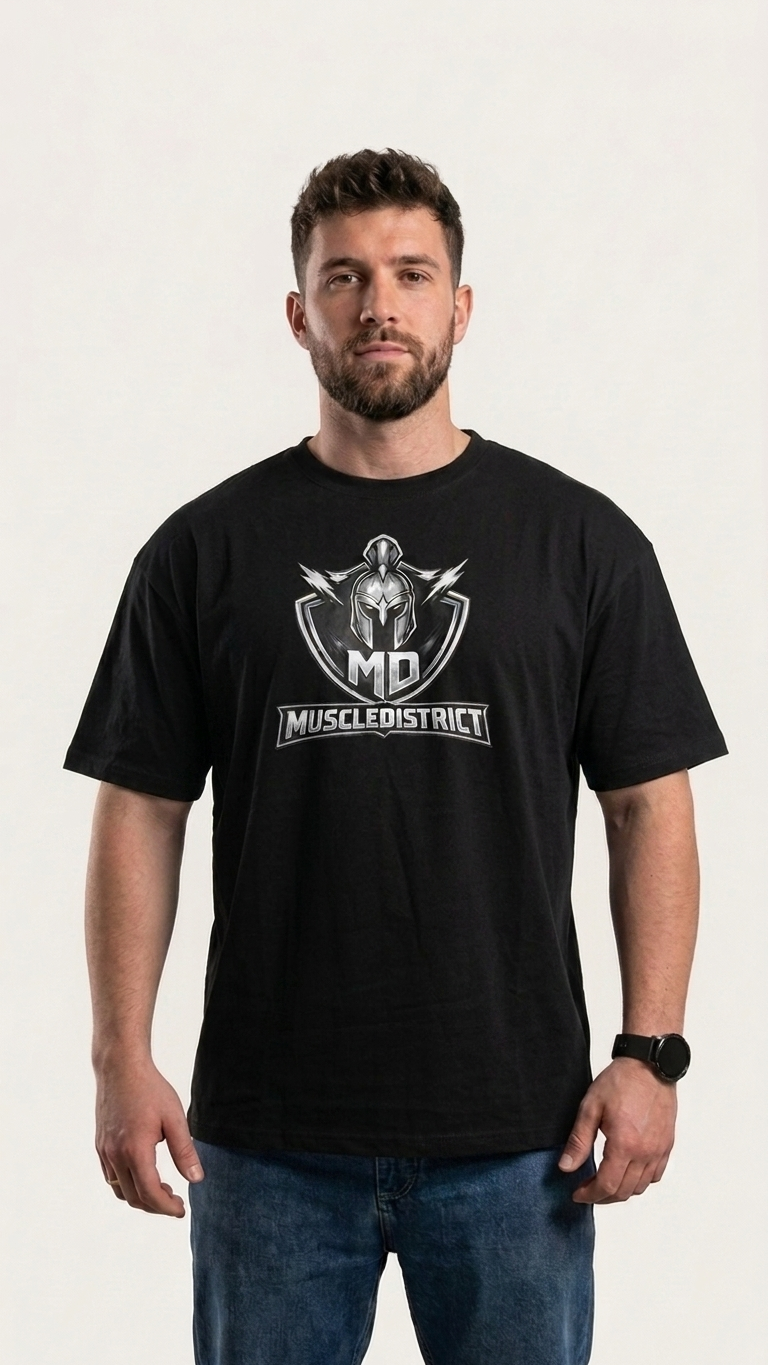T-Shirt OverSized MuscleDistrict
