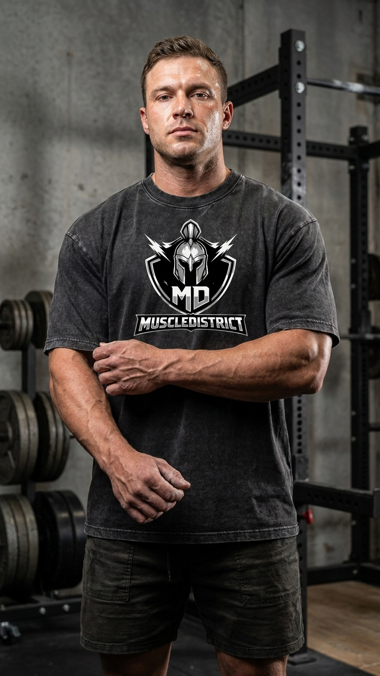 T-Shirt OverSized MuscleDistrict
