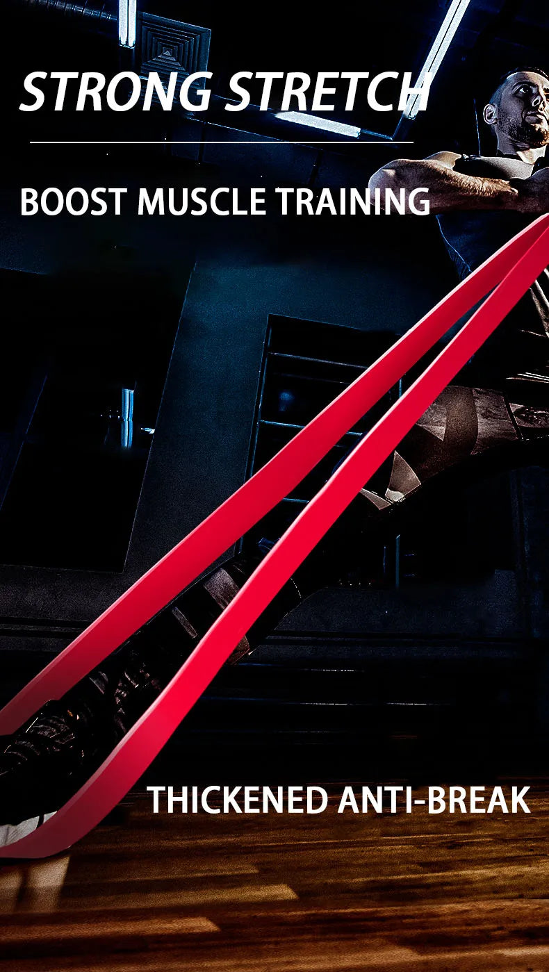 Kit de Elásticos de Treino — 5 Resistências para Musculação e Yoga
