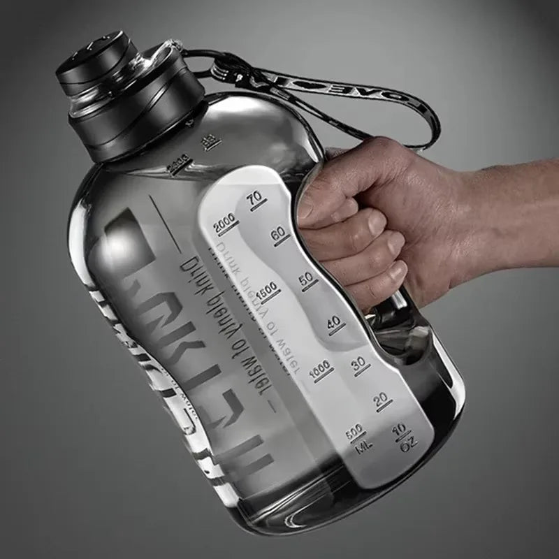 Garrafa de Água Desportiva — 1.7L/2.7L para Ginásio e Ciclismo