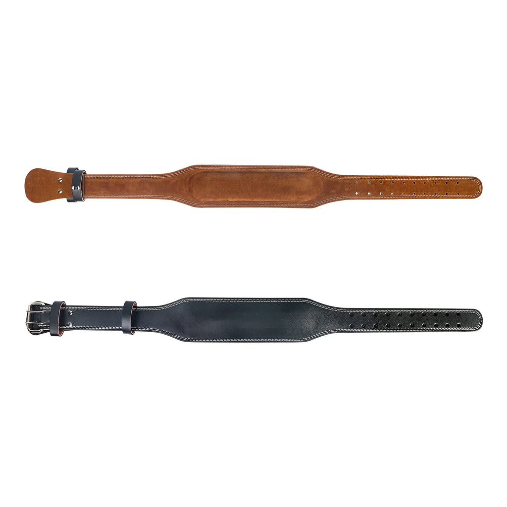 Cinto de Musculação em Couro — 10.5cm para Homem e Mulher