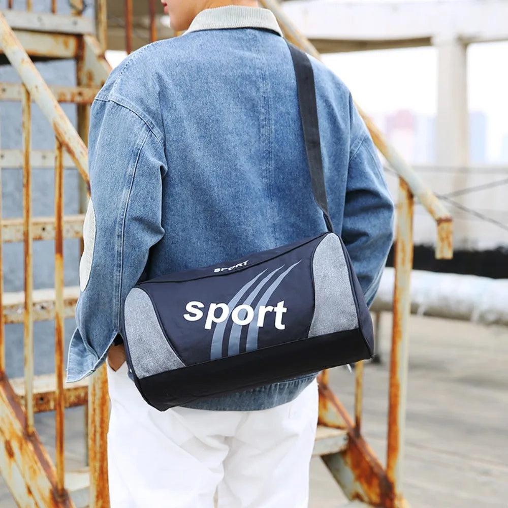 Saco de Ginásio Desportivo — Mala de Treino para Homem e Mulher