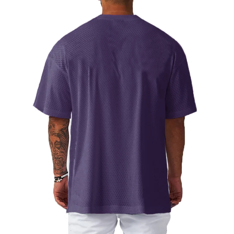 T-Shirt Oversized “One More Rep” — Roupa de Treino para Homem