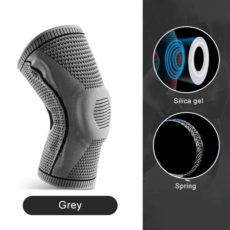 Joelheiras de Compressão Dupla — Suporte para Treino e Dor no Joelho