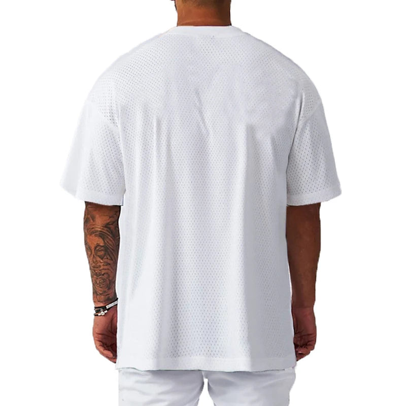T-Shirt Oversized “One More Rep” — Roupa de Treino para Homem
