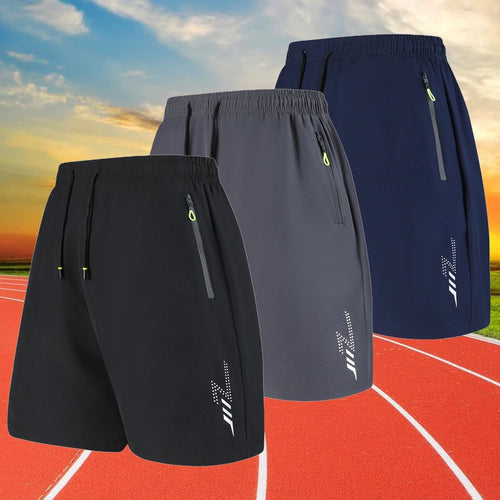 Calções de Treino Quick Dry — Secagem Rápida para Ginásio e Corrida