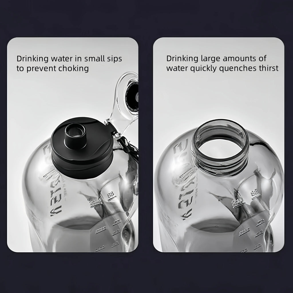 Garrafa de Água Desportiva — 1.7L/2.7L para Ginásio e Ciclismo