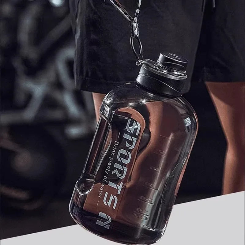 Garrafa de Água Desportiva — 1.7L/2.7L para Ginásio e Ciclismo