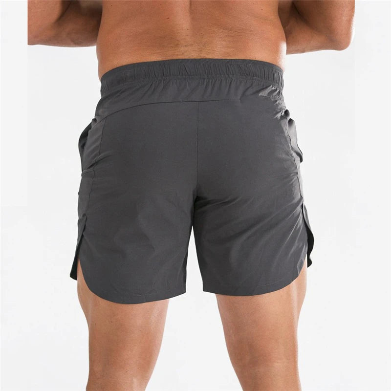 Calções de Bodybuilding Quick Dry — Treino e Moda para Homem