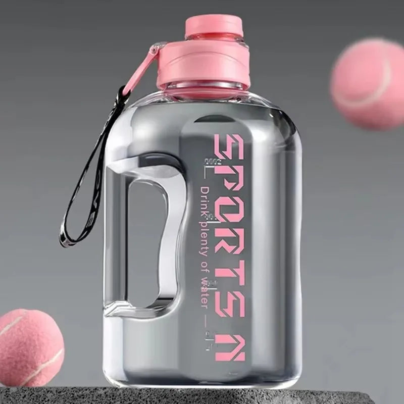 Garrafa de Água Desportiva — 1.7L/2.7L para Ginásio e Ciclismo