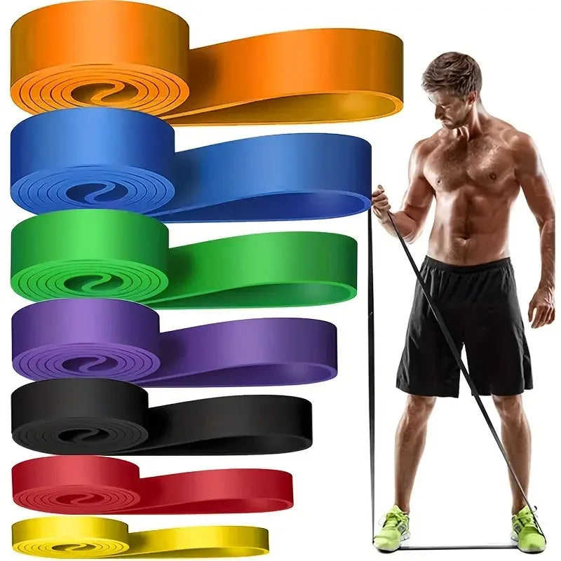Kit de Elásticos de Treino — 5 Resistências para Musculação e Yoga