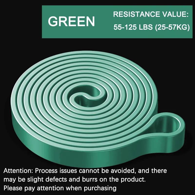 Kit de Elásticos de Treino — 5 Resistências para Musculação e Yoga