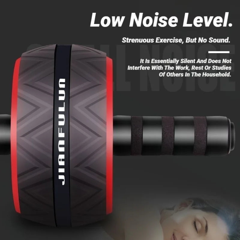 Roda Abdominal Antiderrapante — Treino Core em Casa